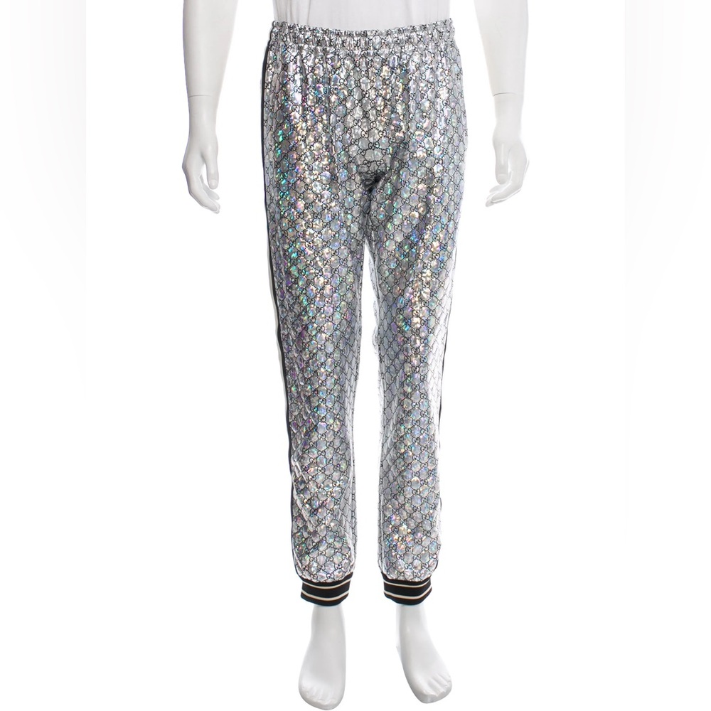 GUCCI IRIDESCENT HOLOGRAM JOGGER * NWT